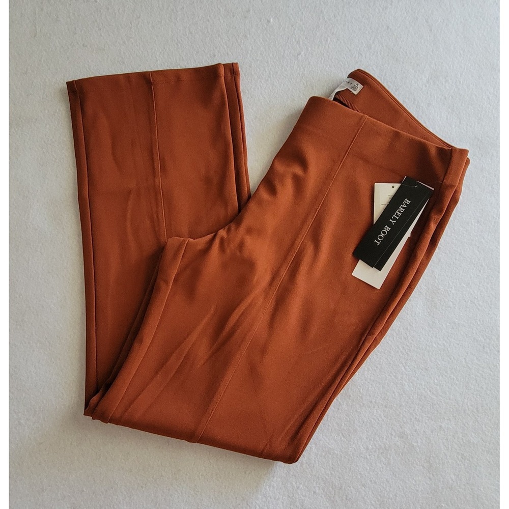 Women's Retrology Size Large Petite Autumn Rust Orange Barely Boot Pull On... - Picture 9 of 11
